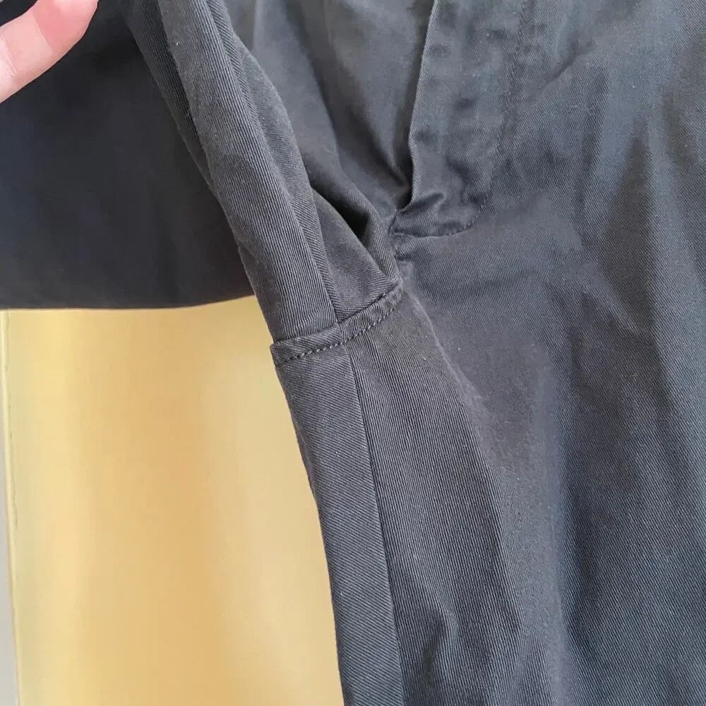 J. Crew 484 Slim-Fit Stretch Chino Pant in Faded Black 34 x 30 Workwear Casual